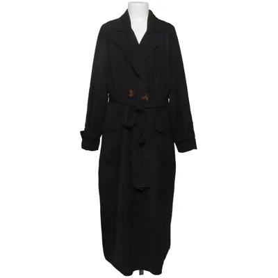 Trenchcoat (Zwart) van City Chic Polyester