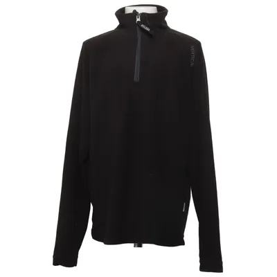 Fleece trui (Zwart) van Vertical Polyester