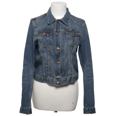Denimjakke (Blå) fra Jacket Bomuld, Elastan