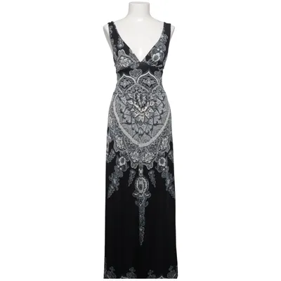 Maxi dress (Black, White, Gray) from F&Girl Elastane, Polyester