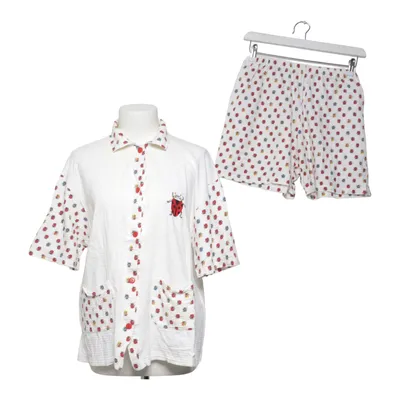 Pyjama (Wit, Meerkleurig) van Miss H. Katoen