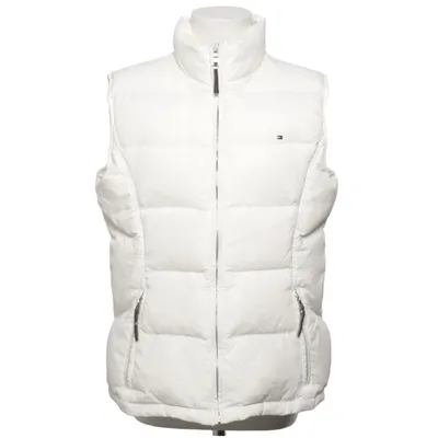 Dunväst (Vit) från Tommy Hilfiger Kupro, Dun, Fjädrar, Polyamid