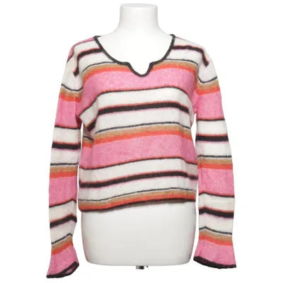 Sweater (Pink, Hvid, Sort) fra About You Alpacauld, Elastan, Polyamid