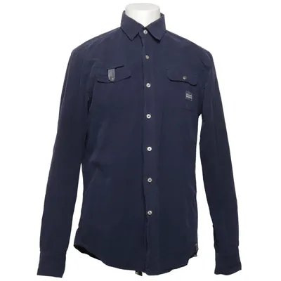 Shirt (Blauw) van Ocean Works Katoen