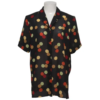 Kortärmad skjorta (Svart, Flerfärgad) från Al Paradise Polyester