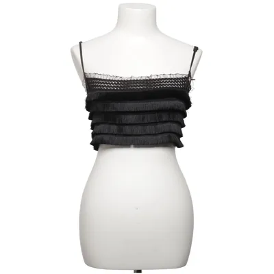 Crop top (Zwart) van Nasty Gal Polyester