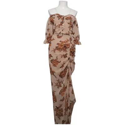 Maxi jurk (Beige, Bruin) van My Love Polyester
