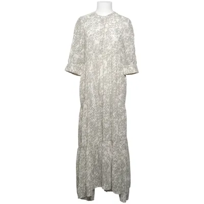 Maxi dress (Gray, White) from Soaked Recycled polyester