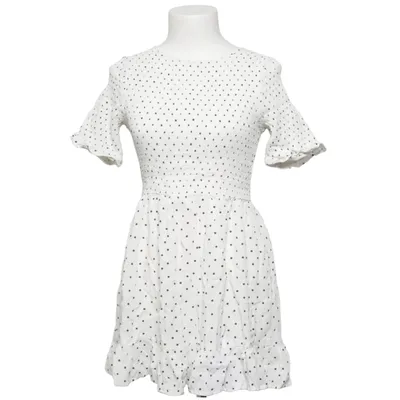 Jurk (Wit, Zwart) van Boii Viscose