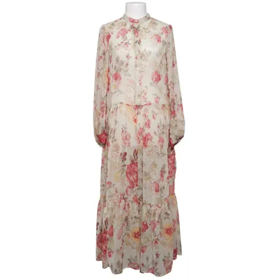 Maxi jurk (Beige, Meerkleurig) van H&M