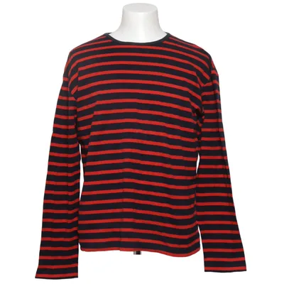 Lange mouwen shirt (Blauw, Rood) van Mads Nørgaard Katoen