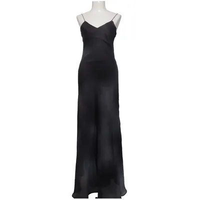 Maxi jurk (Grijs) van Lu Lu Fl'h Elastaan, Polyester