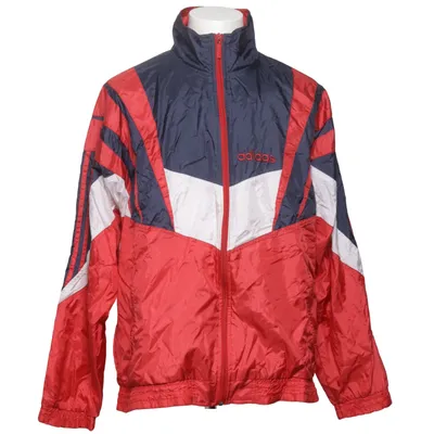 Träningsjacka (Röd, Blå, Vit) från Adidas Originals Bomull, Polyamid, Polyester