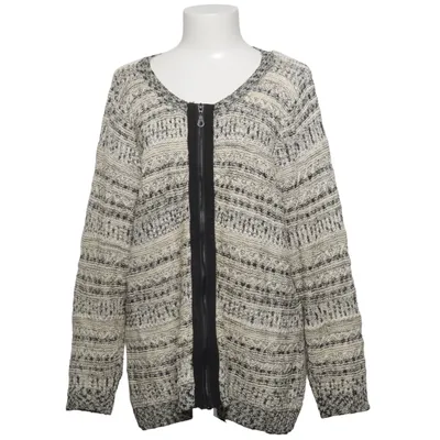 Cardigan (Hvid, Sort) fra Generous by Lindex Bomuld, Metallfiber, Viscose