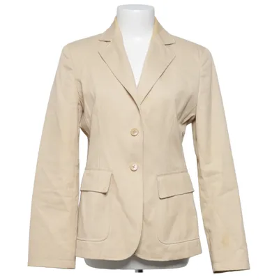 Blazer (Beige) de Caractère Coton