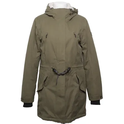 Parka (Grøn) fra Polarino Bomuld, Polyester