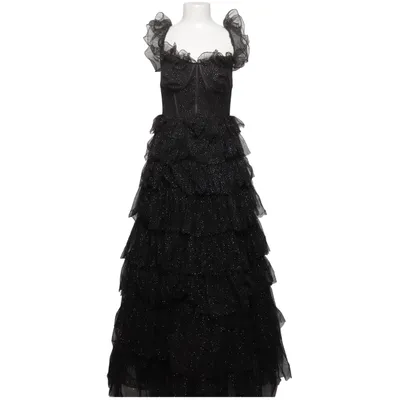 Evening gown (Black) from Maya Deluxe Polyester
