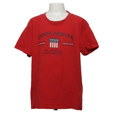 T-shirt (Rood) van Vinson Katoen