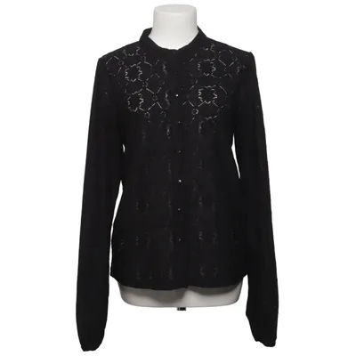 Blouse (Black) from Bubbleroom Elastane, Polyester