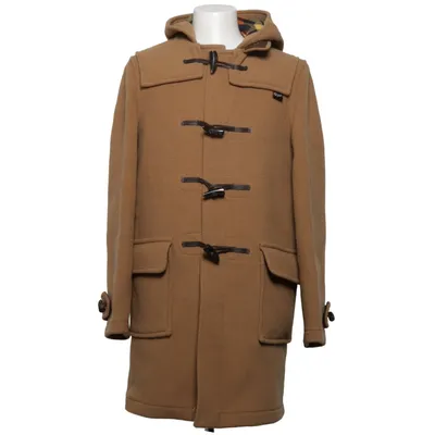 Duffle jas (Beige) van Gloverall Polyamide, Wol