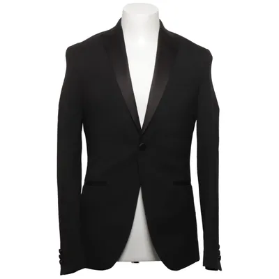 Smokingjacke (Schwarz) von Isaac Dewhirst Elasthan, Polyester, Viskose