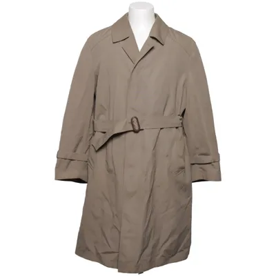 Trench coat (Beige) Acrylic, Polyester, Wool