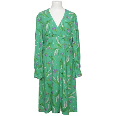 Dress (Green, Purple, White) from Marc Cain Acetate, Cupro, Elastane, Polyester