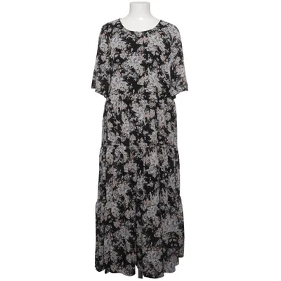 Maxi dress (Black, Multicolored) from AnnaLisa Polyester, Viscose