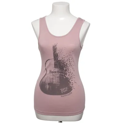 Tanktop (Roze) van Hard Rock Polyester, Viscose