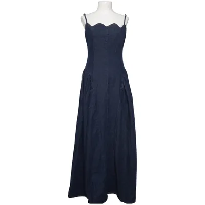 Denim jurk (Blauw) van Missguided Katoen, Linnen, Polyester, Viscose