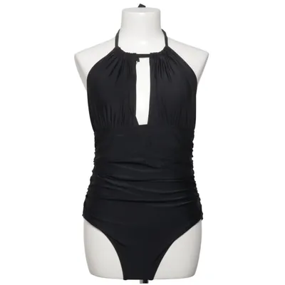 Maillot de bain une pièce (Noir) Élasthane, Polyamide