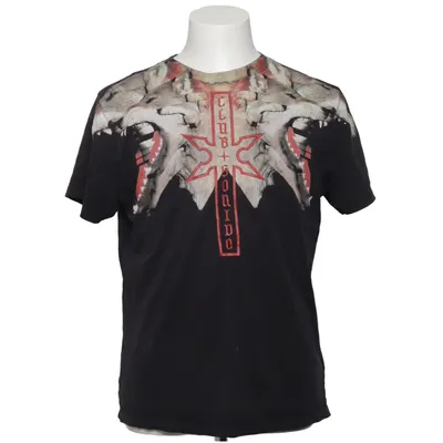 T-shirt (Noir, Multicolore) de Marcelo Burlon Coton, Polyester