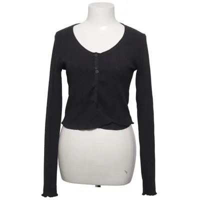 Strickjacke (Grau) von Mango Baumwolle, Elasthan, Polyester