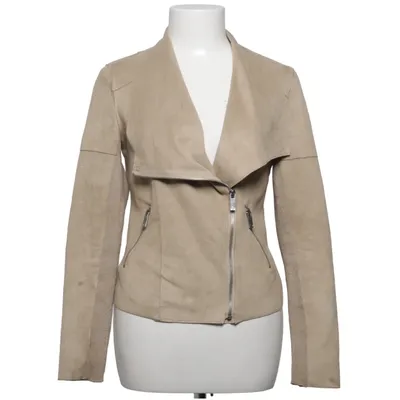 Bikerjacka (Beige) från Softy Elastan, Polyester