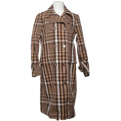 Trenchcoat (Brun, Hvid, Flerfarvet) fra Zara Woman Outerwear Bomuld