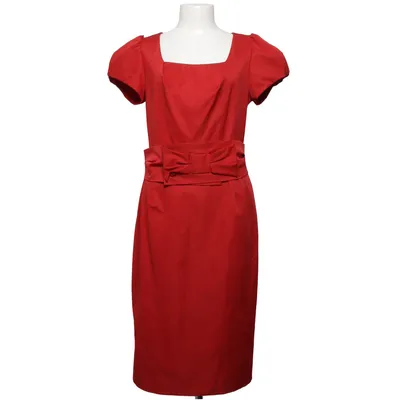 Kjole (Rød) fra Salko Elastan, Polyester, Viscose