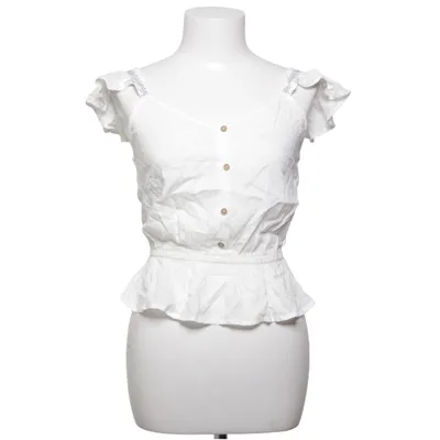 Peplum top (Wit) van Clockhouse