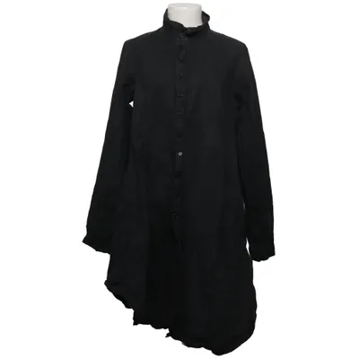 Shirt dress (Black) from Label Cotton