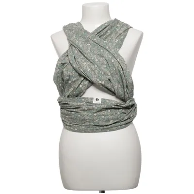 Écharpe porte-bébé (Vert, Beige) de Coracor Élasthane, Coton biologique