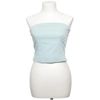 Tube top (Blauw) van Moves Elastaan, Polyester, Viscose