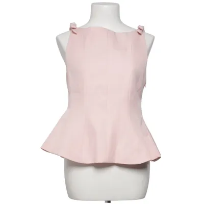 Peplumtopp (Rosa) från Frime Polyester