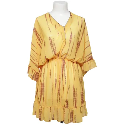 Strandkleid (Gelb, Braun)