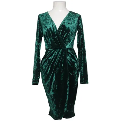 Robe portefeuille (Wrap Velvet Dress) de NLY One Élasthane, Polyester