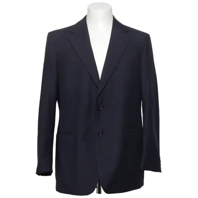 Kavaj (Blå) från Drabant Polyester, Ull