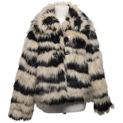 Winter jacket (Black, White) from Desigual Acrylic, Polyester