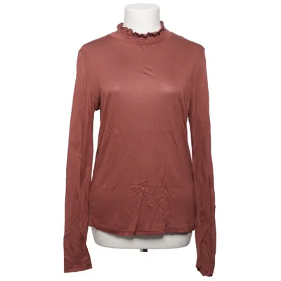 Top (Brown) from Cream Viscose