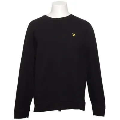 Sweatshirt (Black) from Lyle & Scott Cotton