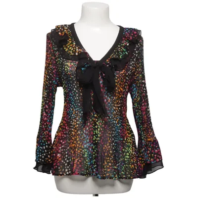 Blouse (Black, Multicolored) from Kriss Polyester