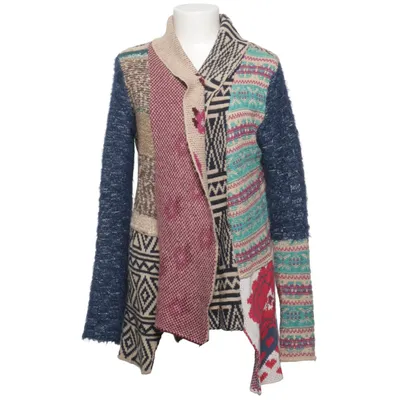 Kofta (Blå, Röd, Beige, Flerfärgad) från Desigual Akryl, Bomull, Polyester