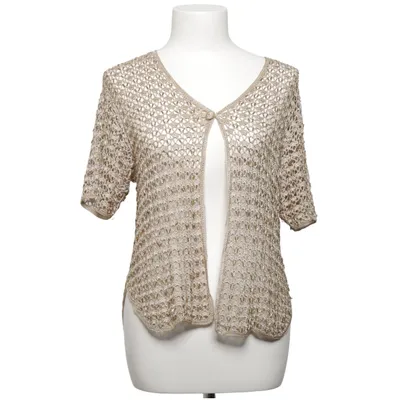 Cardigan (Beige, Gold) from Casual Wear Adelsten Viscose